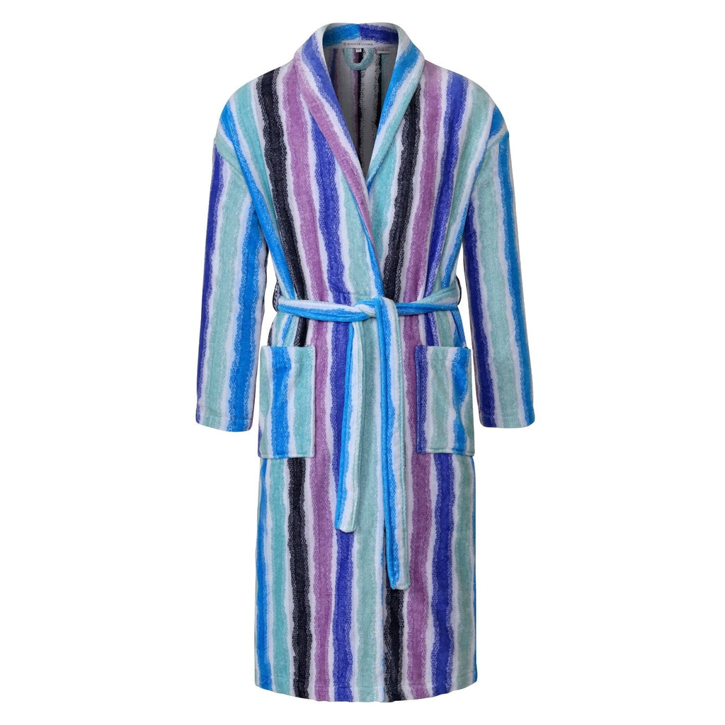 Women's Dressing Gown front - Sunset | Bown of London