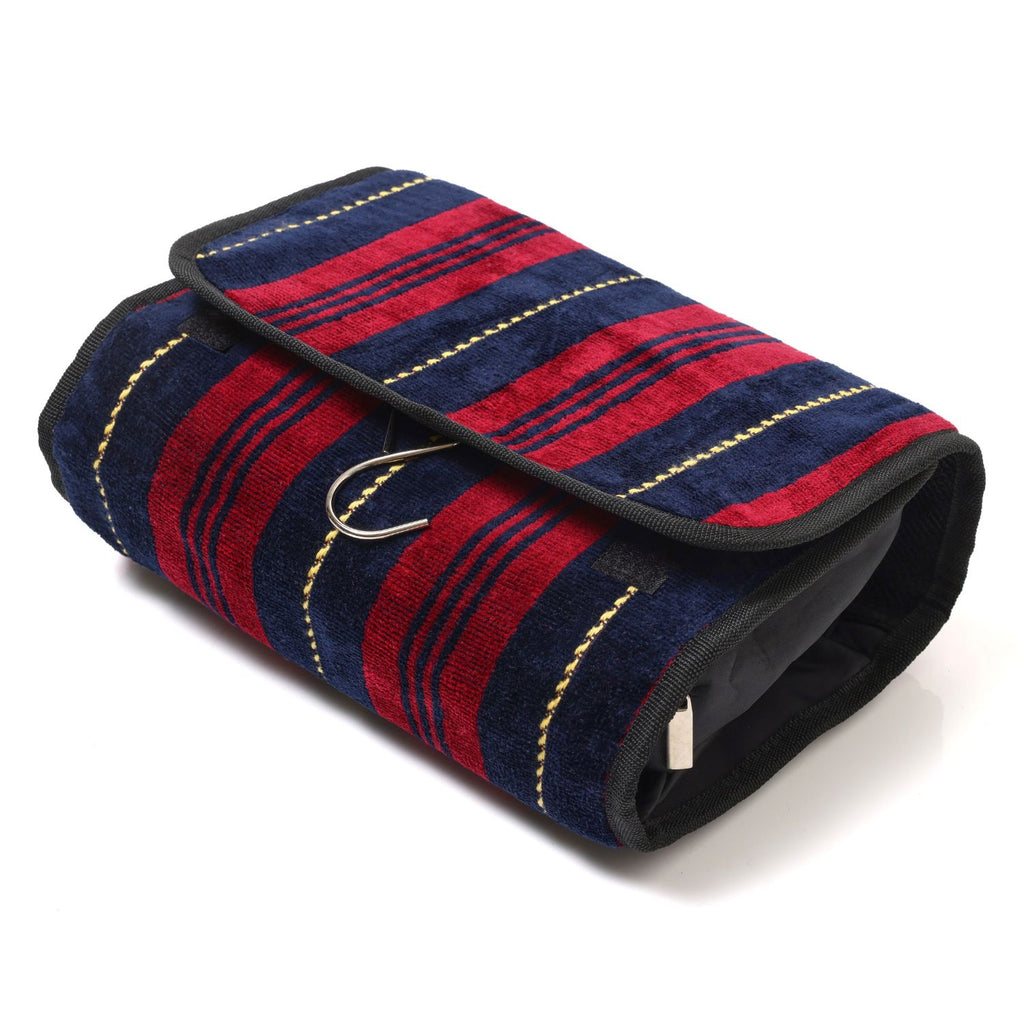 Mens Marchand striped Wash Bag