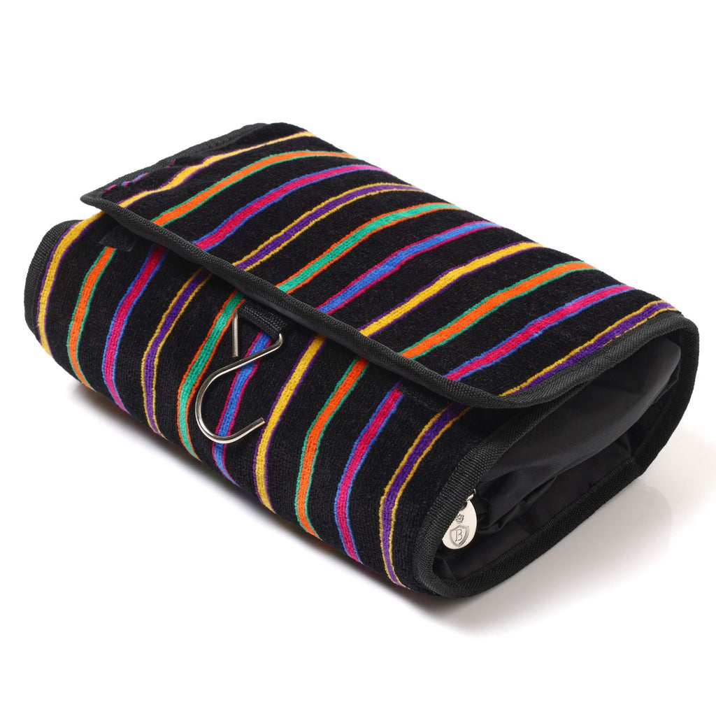 Mens Mozart multicolour striped Wash Bag