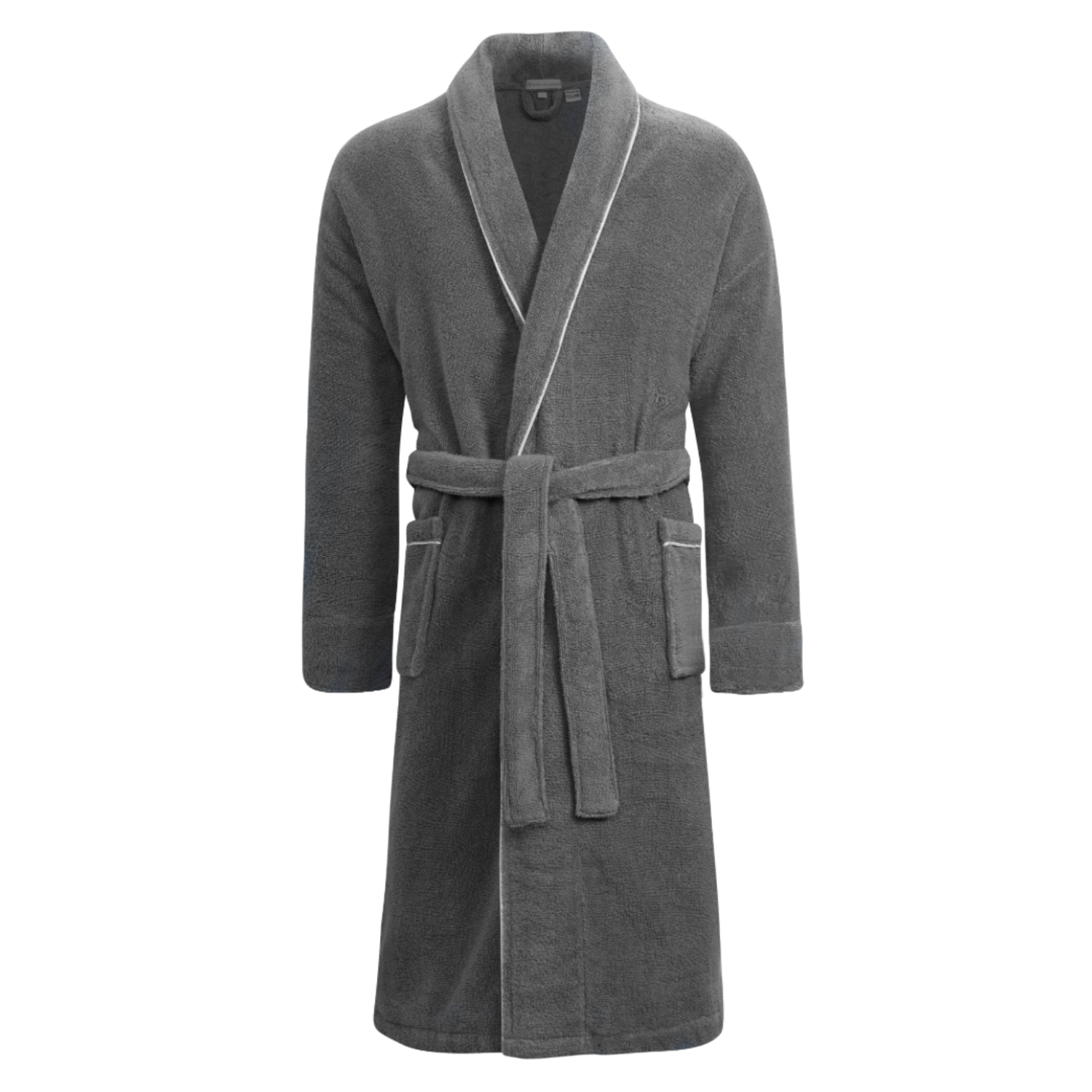 Women s Grey Towelling Dressing Gown Bown of London