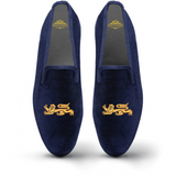 Men's Velvet Loafer/Slipper Shoe - Lionheart