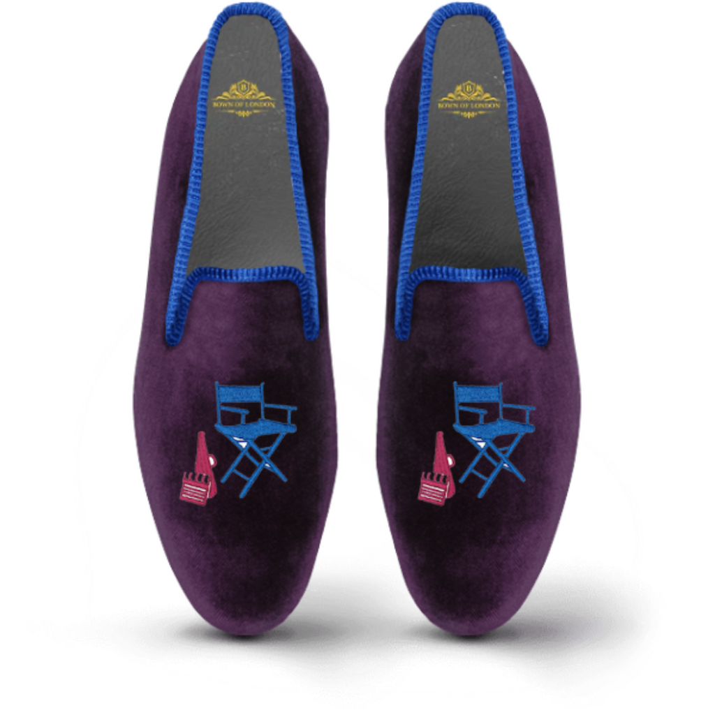 Men's Velvet Loafer/Slipper Shoe - That's a Wrap