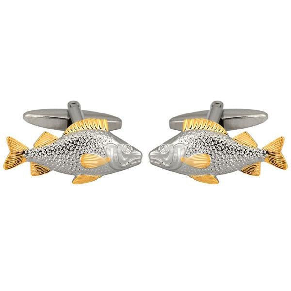 Gone Fishing Fish Cufflinks | Bown of London