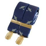 Aviator Blue Spitfire Braces