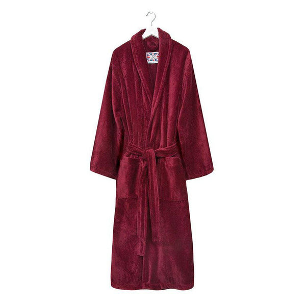 princess polly baby blue dress YOURS Plus Size Burgundy Red Shawl Collar Fluffy Dressing Gown main image 0