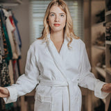 Women's Dressing Gown - White