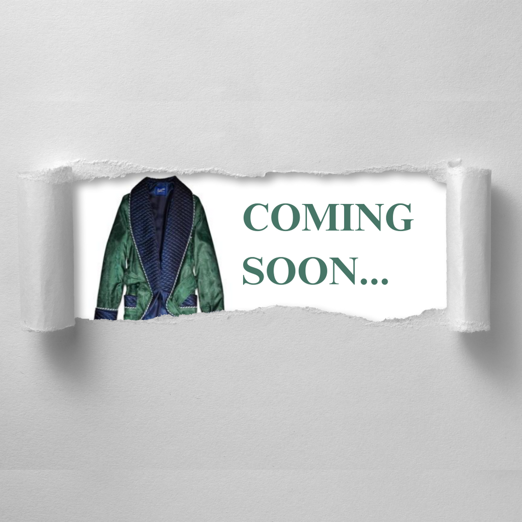 Exciting New Smoking Jacket Coming Soon...