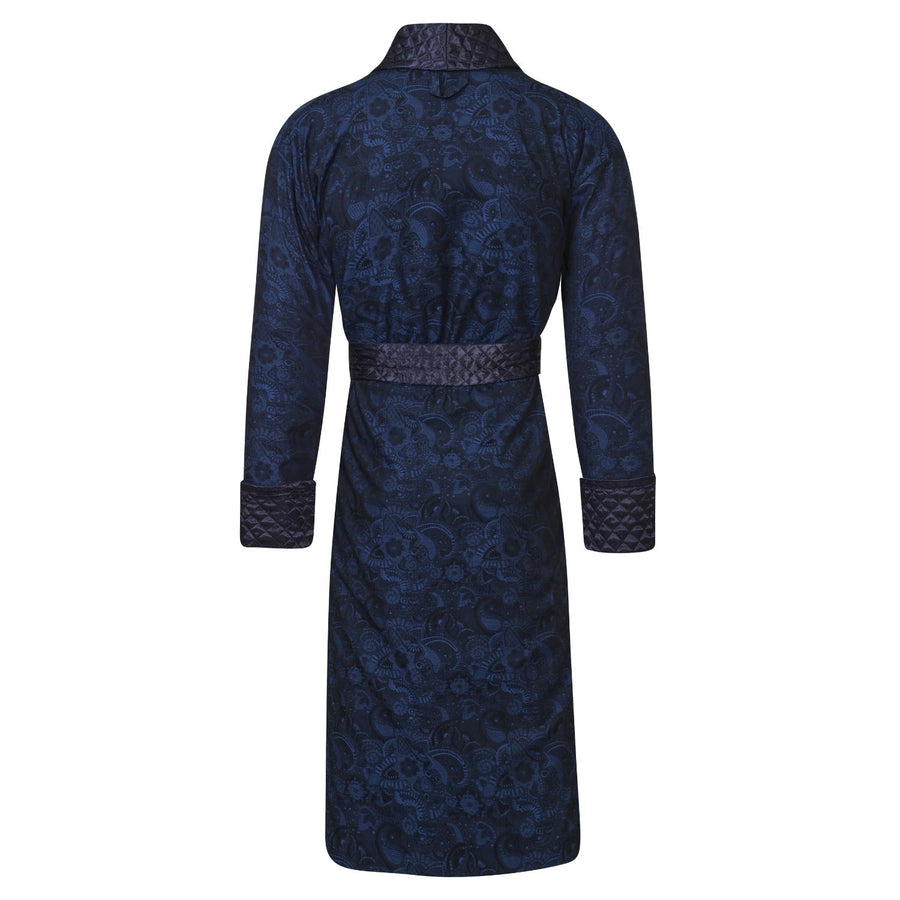 Men's Long Smoking Jacket back - Sherlock | Bown of London