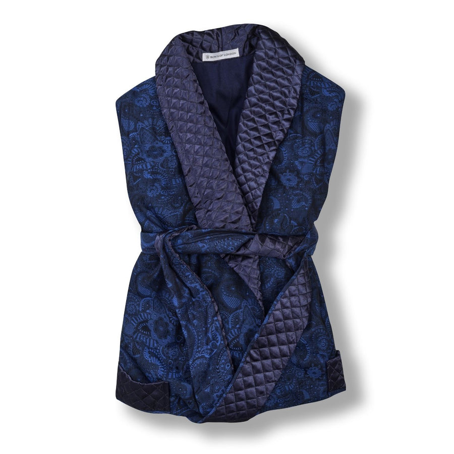 Men's Long Smoking Jacket folded - Sherlock | Bown of London