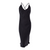 bown of london Women's Silk Nightgown - Black Size *