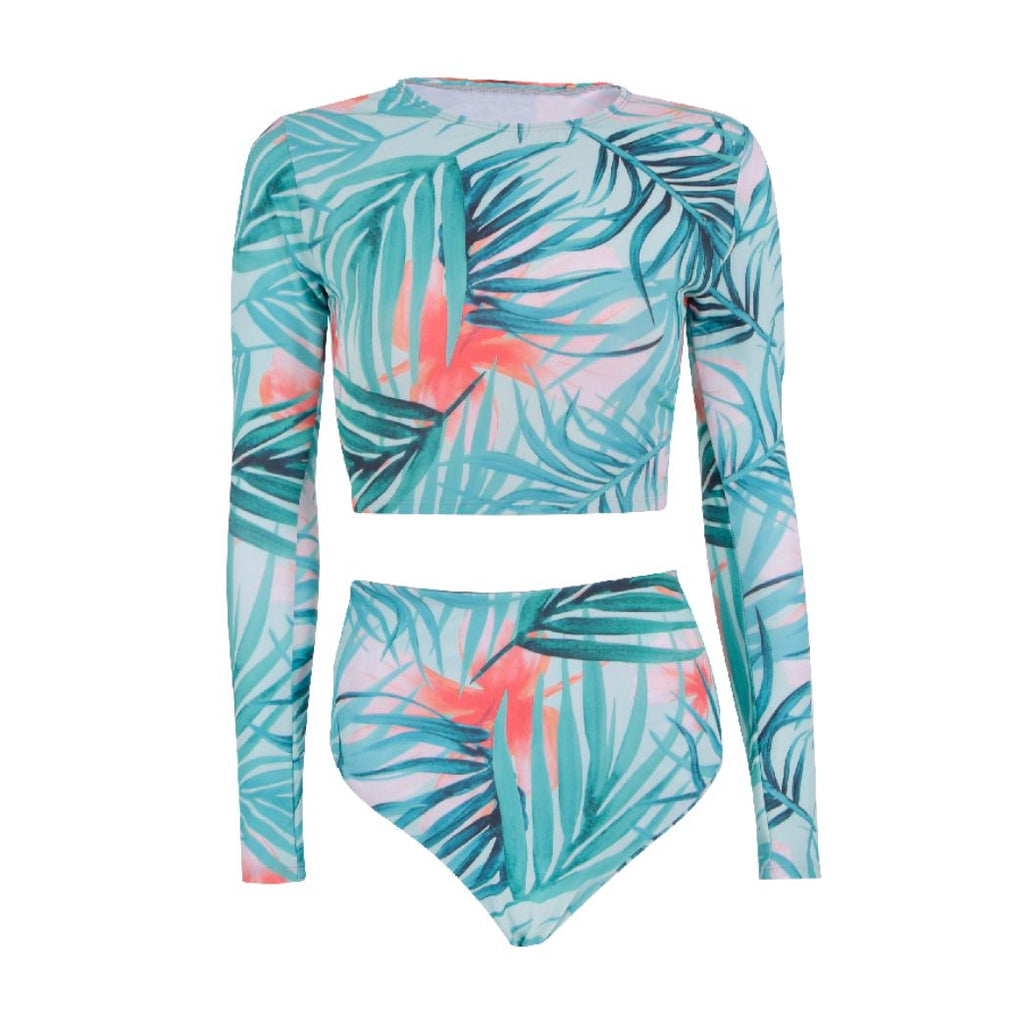 Turquoise Sunrise 2-piece Swimsuit