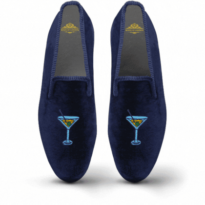 Men's Velvet Loafer/Slipper Shoe - Custom - Bown of London