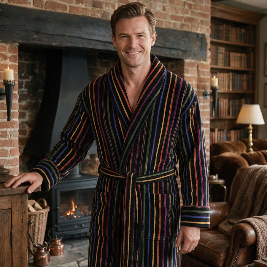 Men's Dressing Gown - Mozart