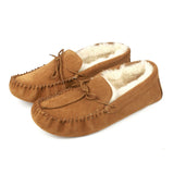 Unisex Soft Sole Sheepskin Slipper - Chestnut Seb