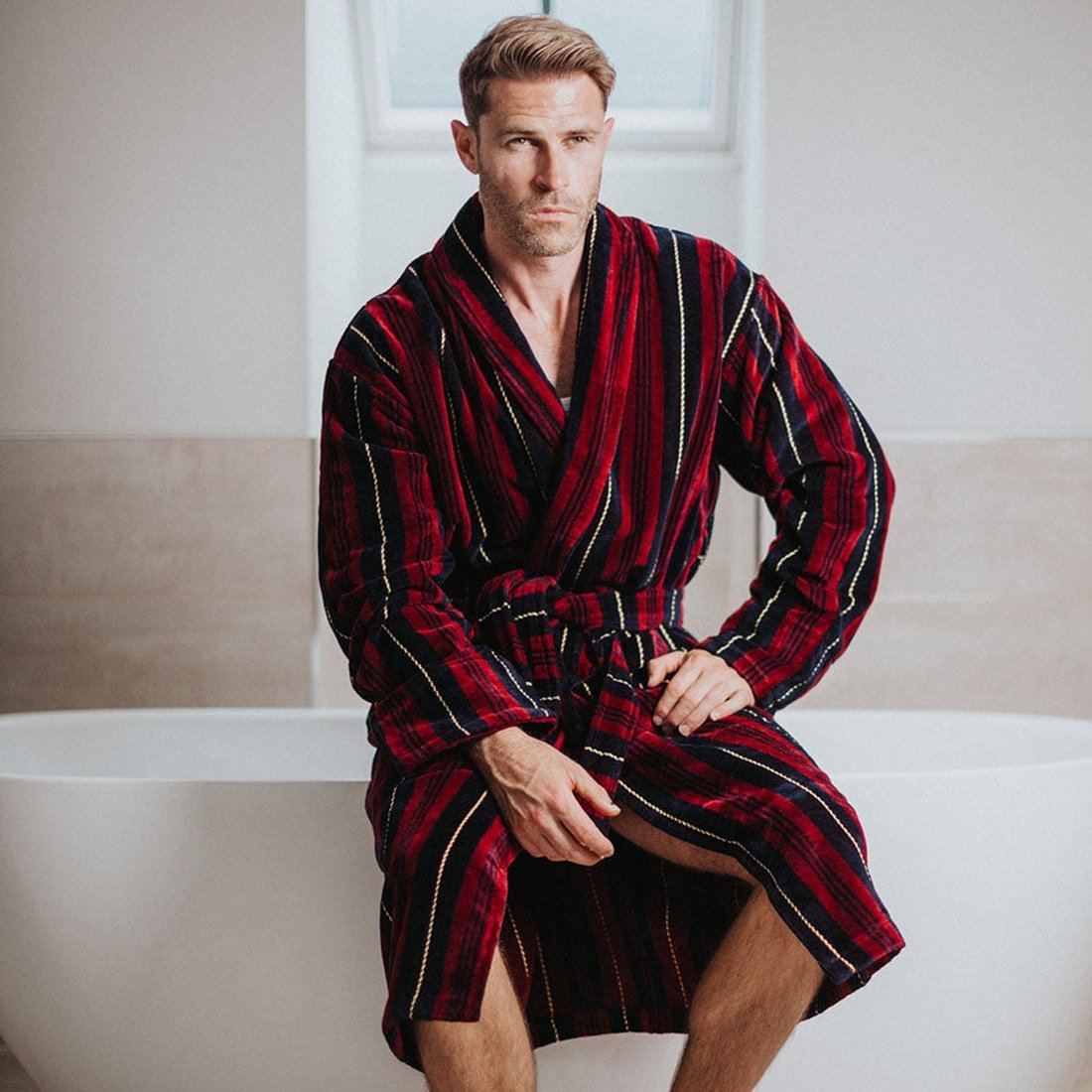 Luxury Designer Bathrobe for Men | Bown of London