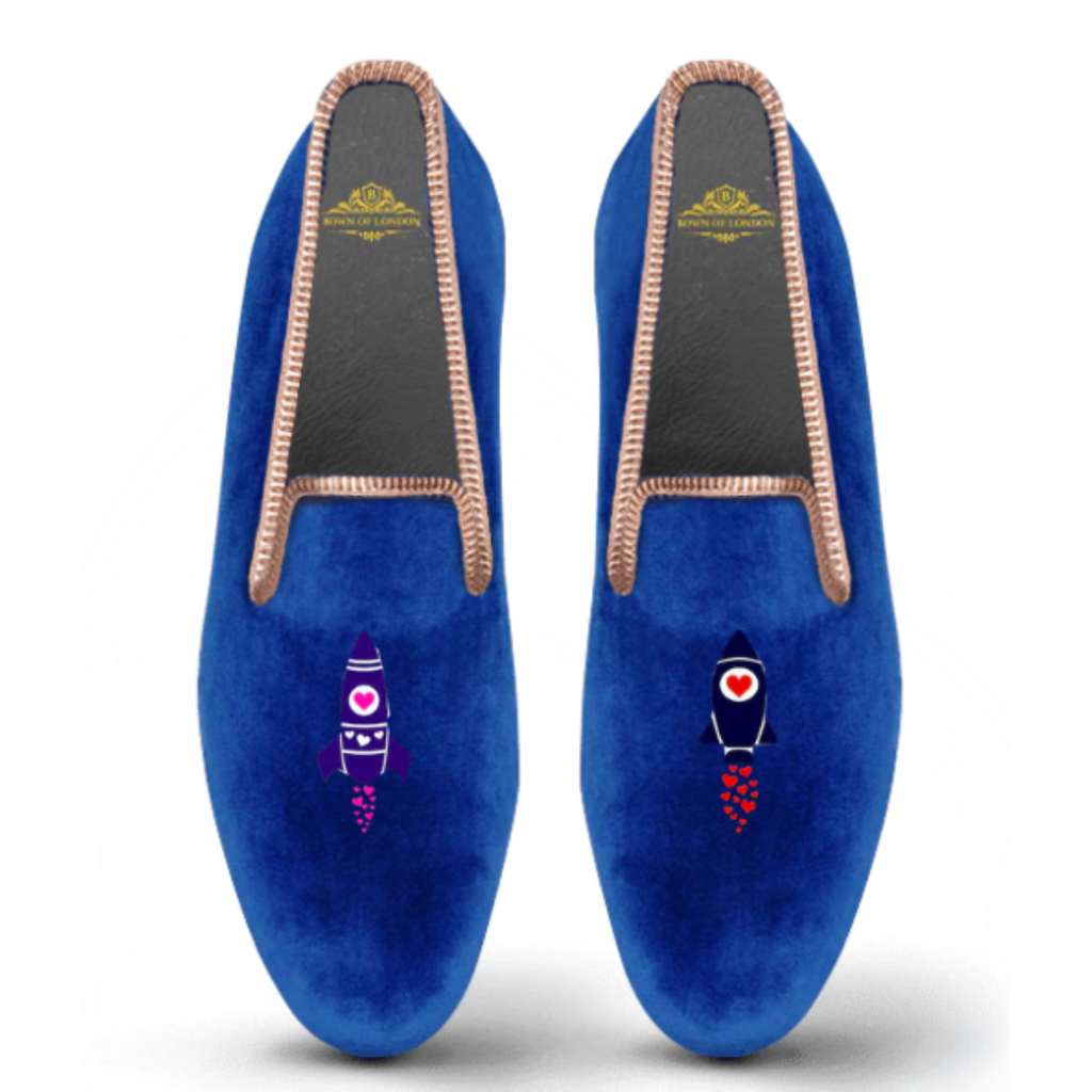 Velvet Slippers Elon | Bown of London