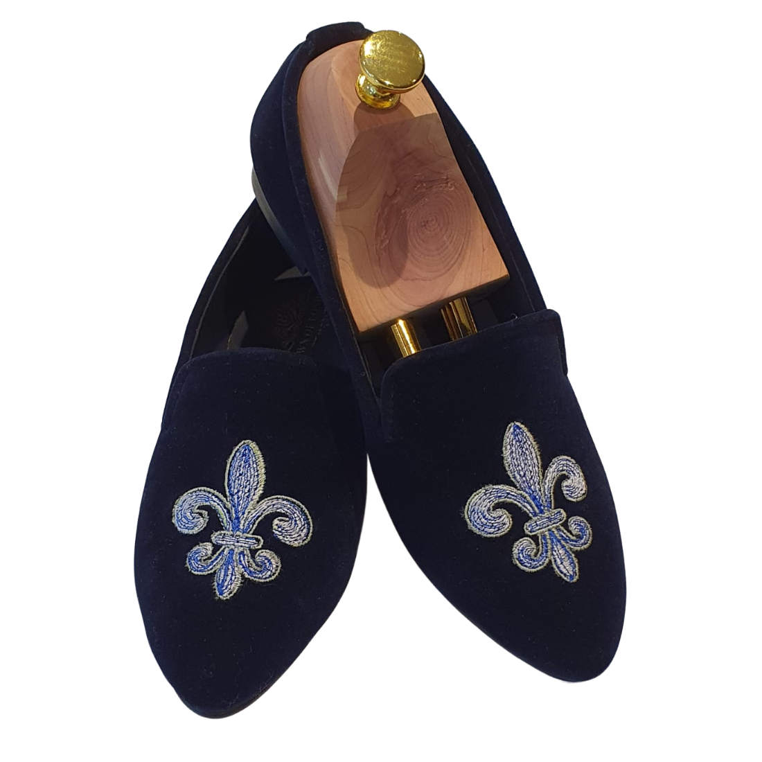 FERUCCI white custom-made Velvet Slippers loafers with gold tassel Prom  Wedding | eBay
