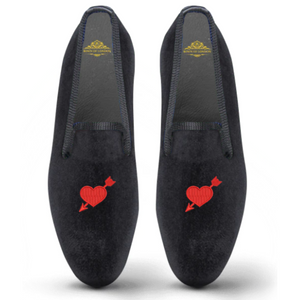 Velvet Slippers Shot Through The Heart | Bown of London