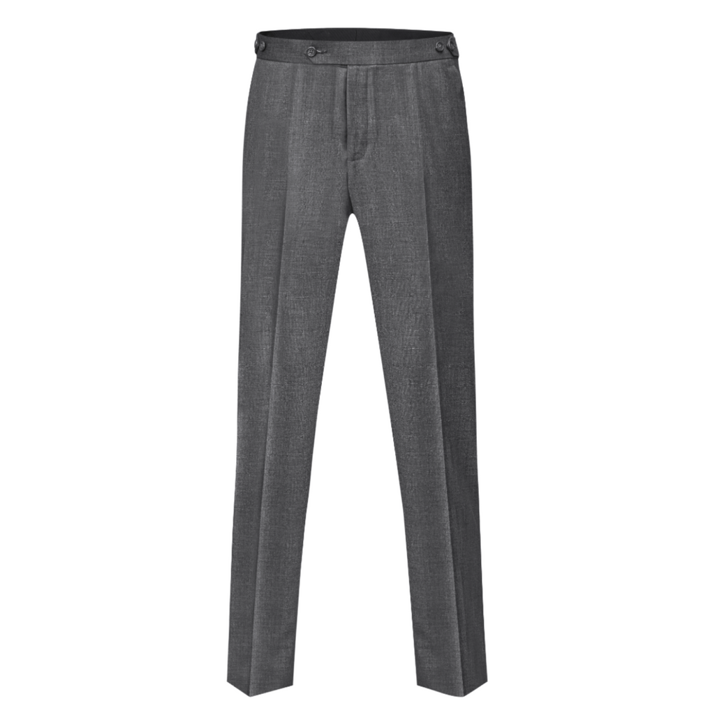 grey suit trousers