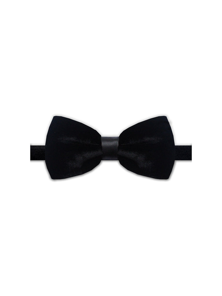 Black Velvet Bow Tie