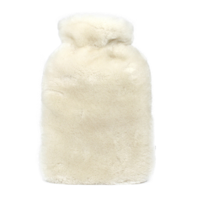 Sheepskin Hot Water Bottle - Natural | Bown of London