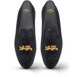 Men's Velvet Loafer/Slipper Shoe - Lionheart