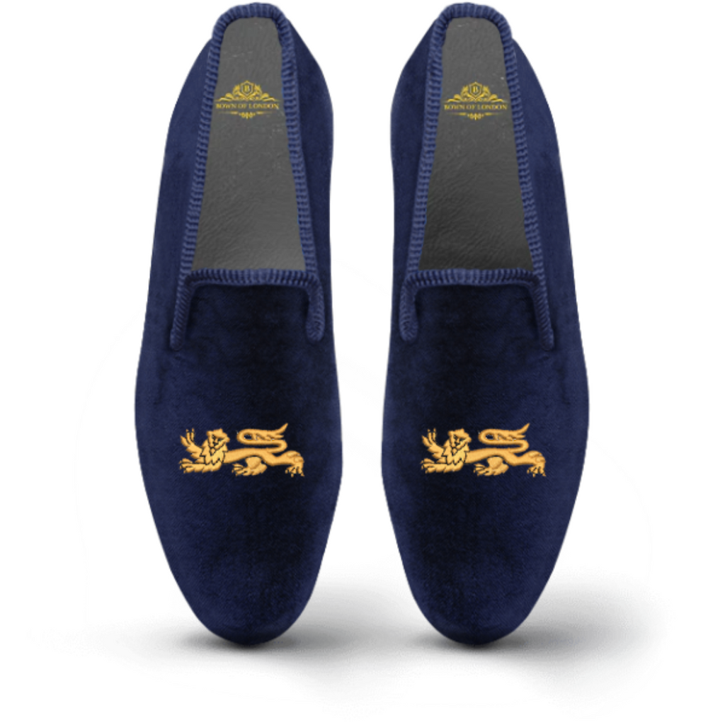 Velvet Loafer/Slipper Shoe - Lionheart