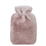 Sheepskin Hot Water Bottle - Rose