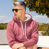 Men's Ultra Premium Hoodie - Wine Melange