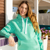 Women's Ultra Premium Hoodie - Gumdrop Green