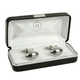 Scrum down Rugby Ball Cufflinks