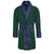 bown of london Russborough Short Smoking Jacket in Green Size *