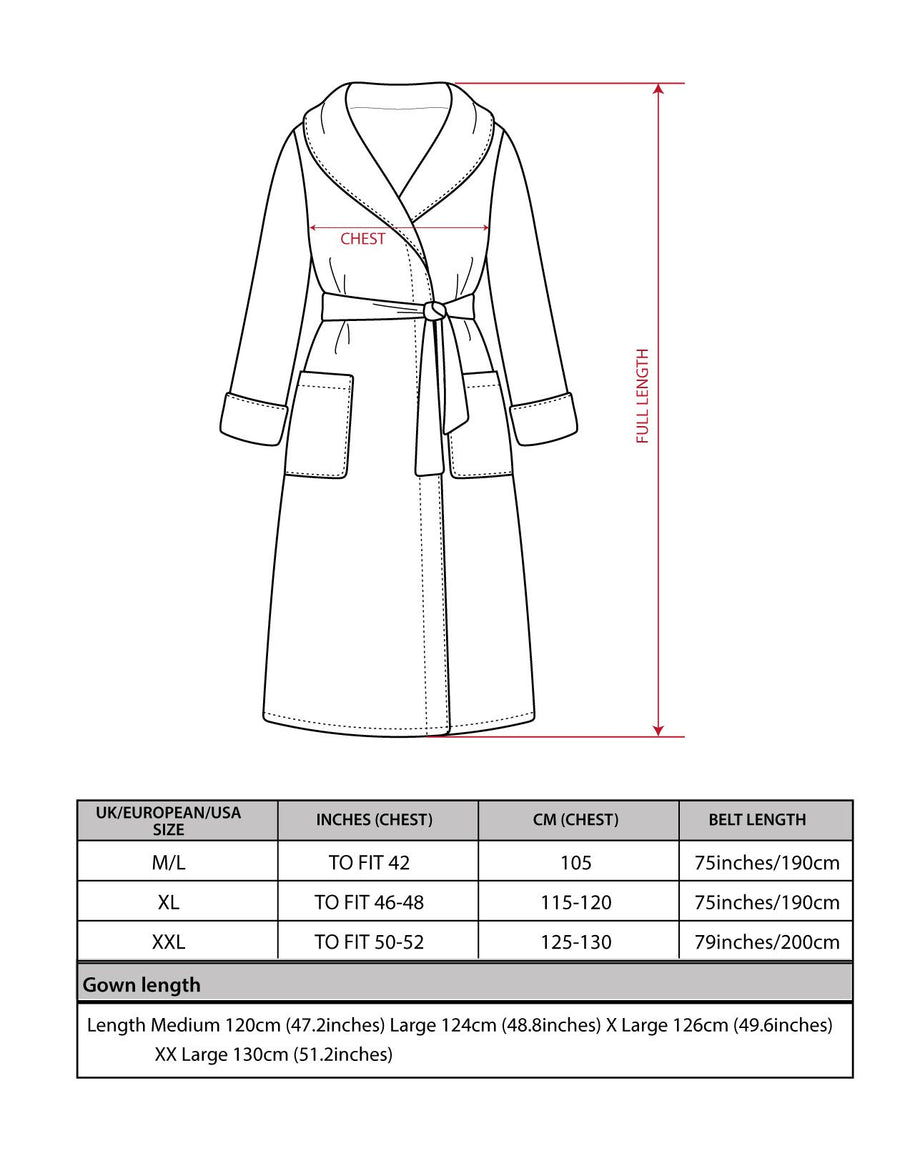 Mens Size Chart | Bown of London