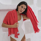 Beach Towel - Sunshine (Red)