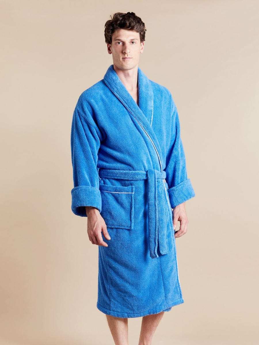Men's Towelling Dressing Gown - Cancun