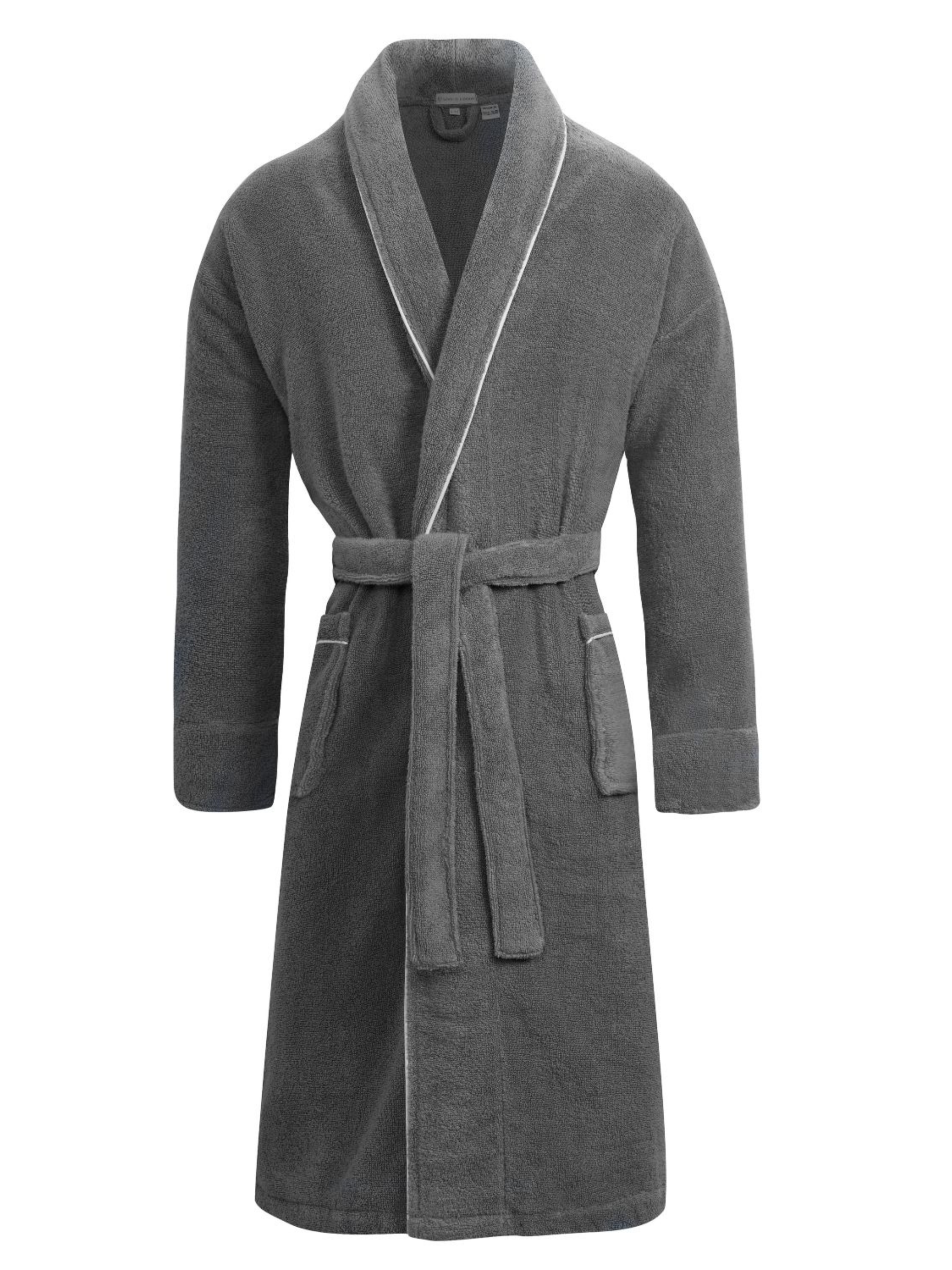 bown of london atlas grey lightweight men's dressing gown reviews Lightweight Men's Dressing Gown