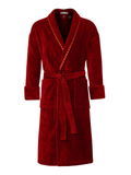 Men's Dressing Gown - Earl Claret
