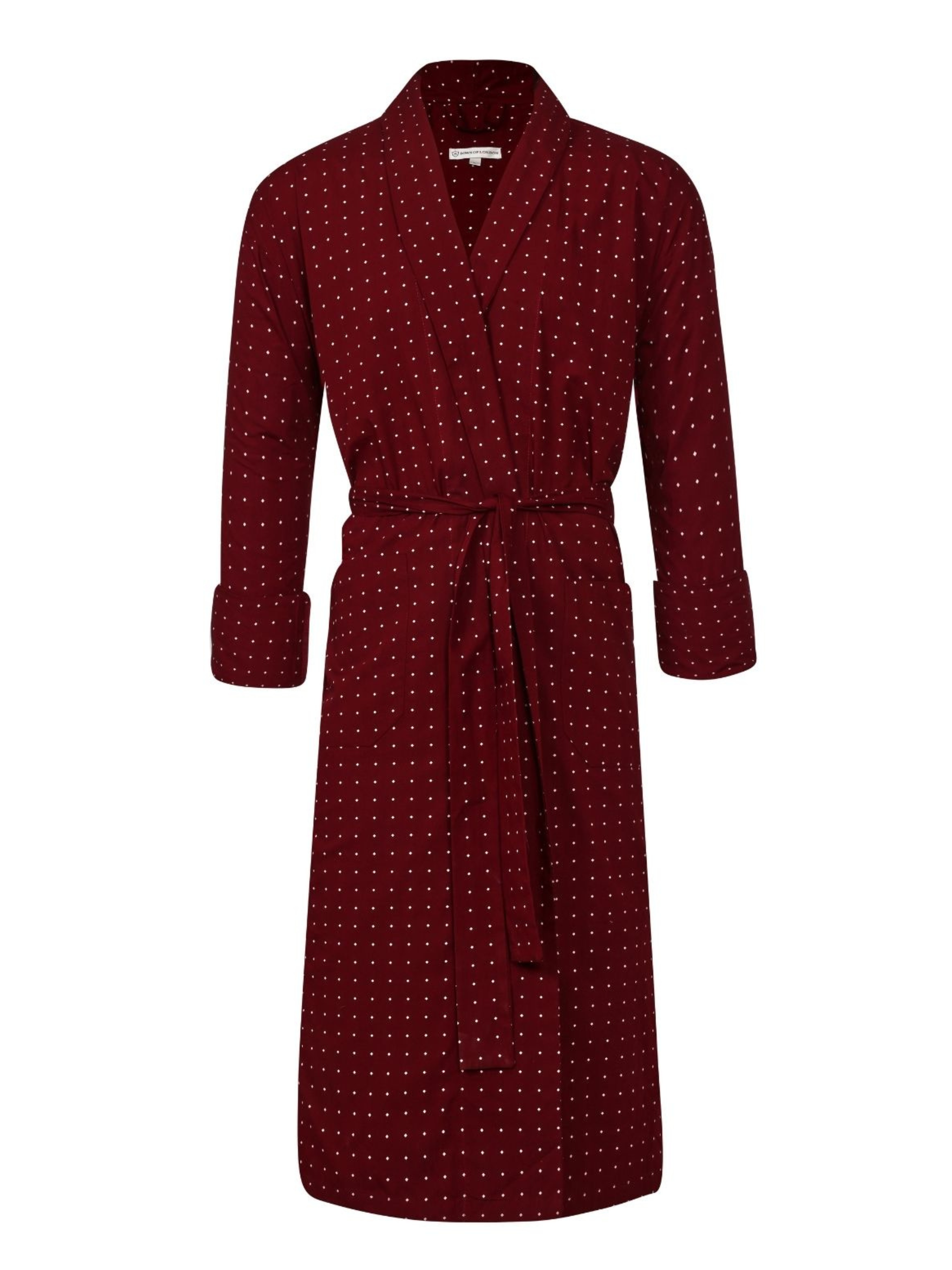brown of london dressing gown Men's Bathrobe - Montana