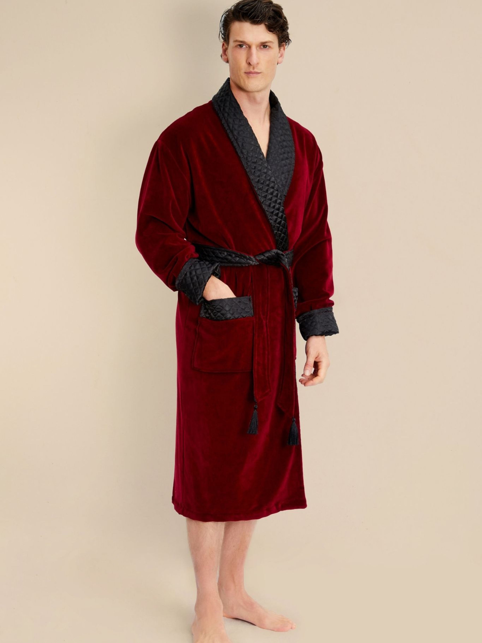 burgundy velvet dressing gown Velvet Feathers Robe, Wine Red Dressing Gown, Burgundy Burlesque Stage,  Burgundy Dress