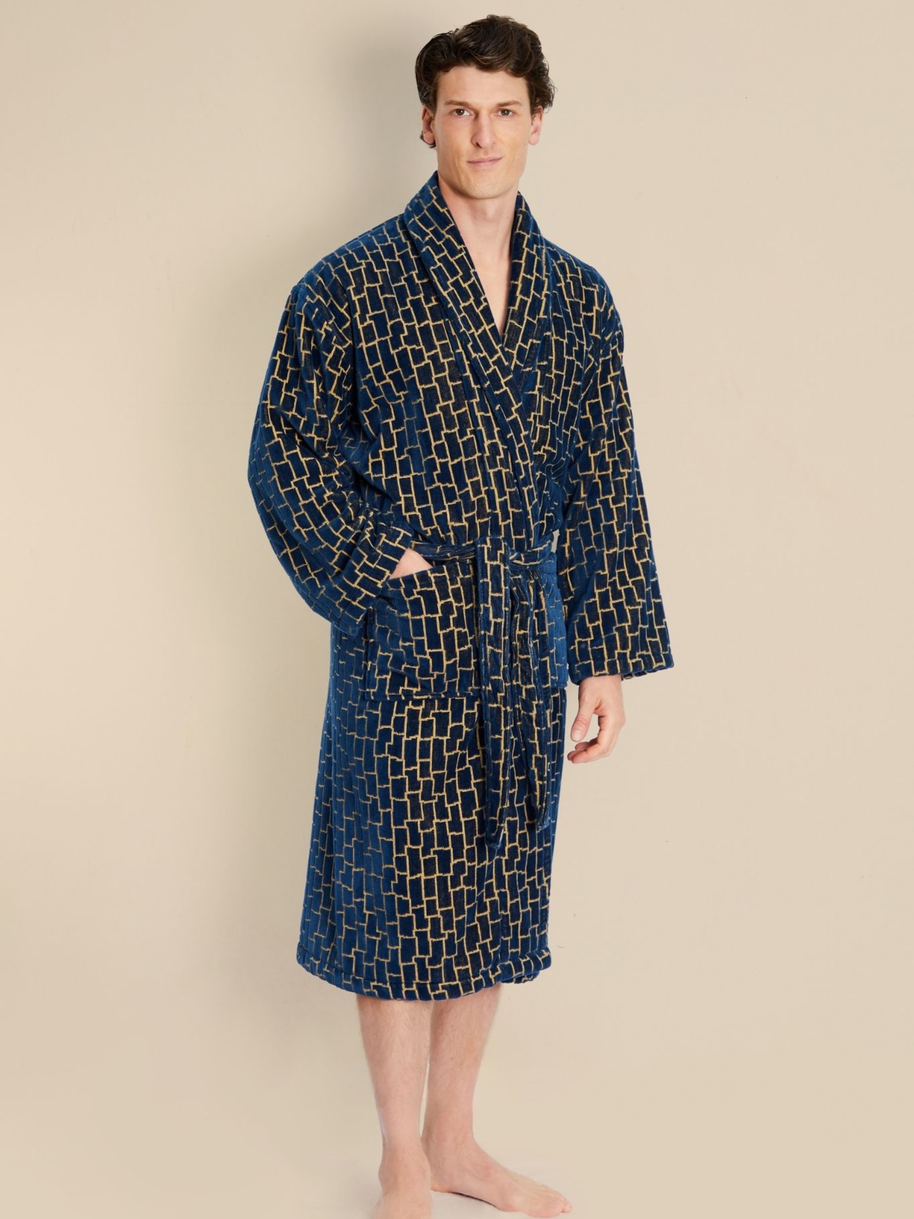 Men's Dressing Gown - Agean