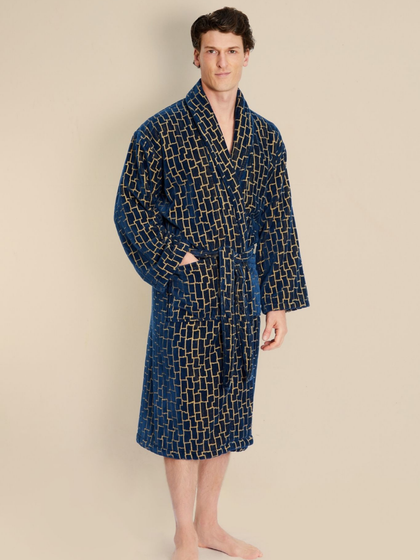 Men's Dressing Gown - Agean