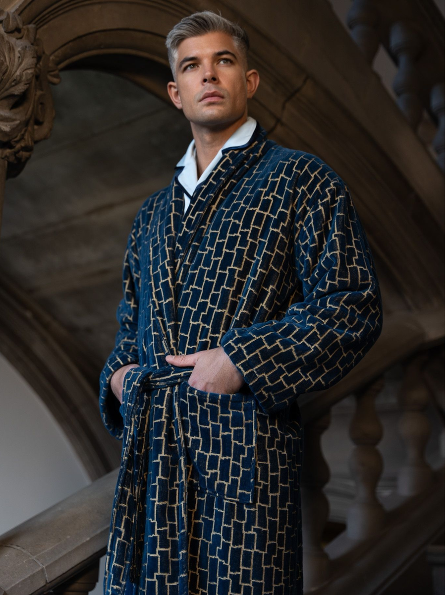 Men's Dressing Gown - Agean