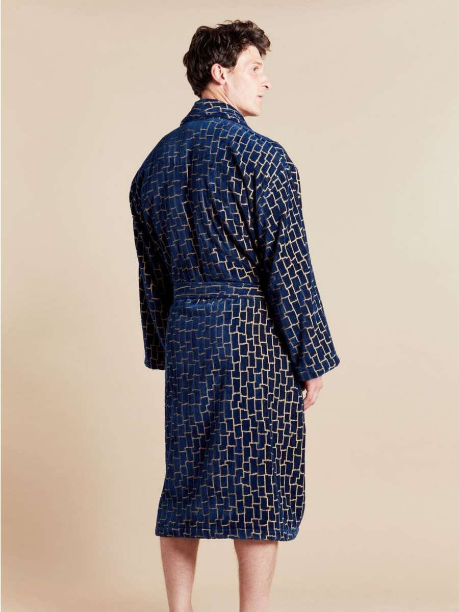 Men's Dressing Gown - Agean