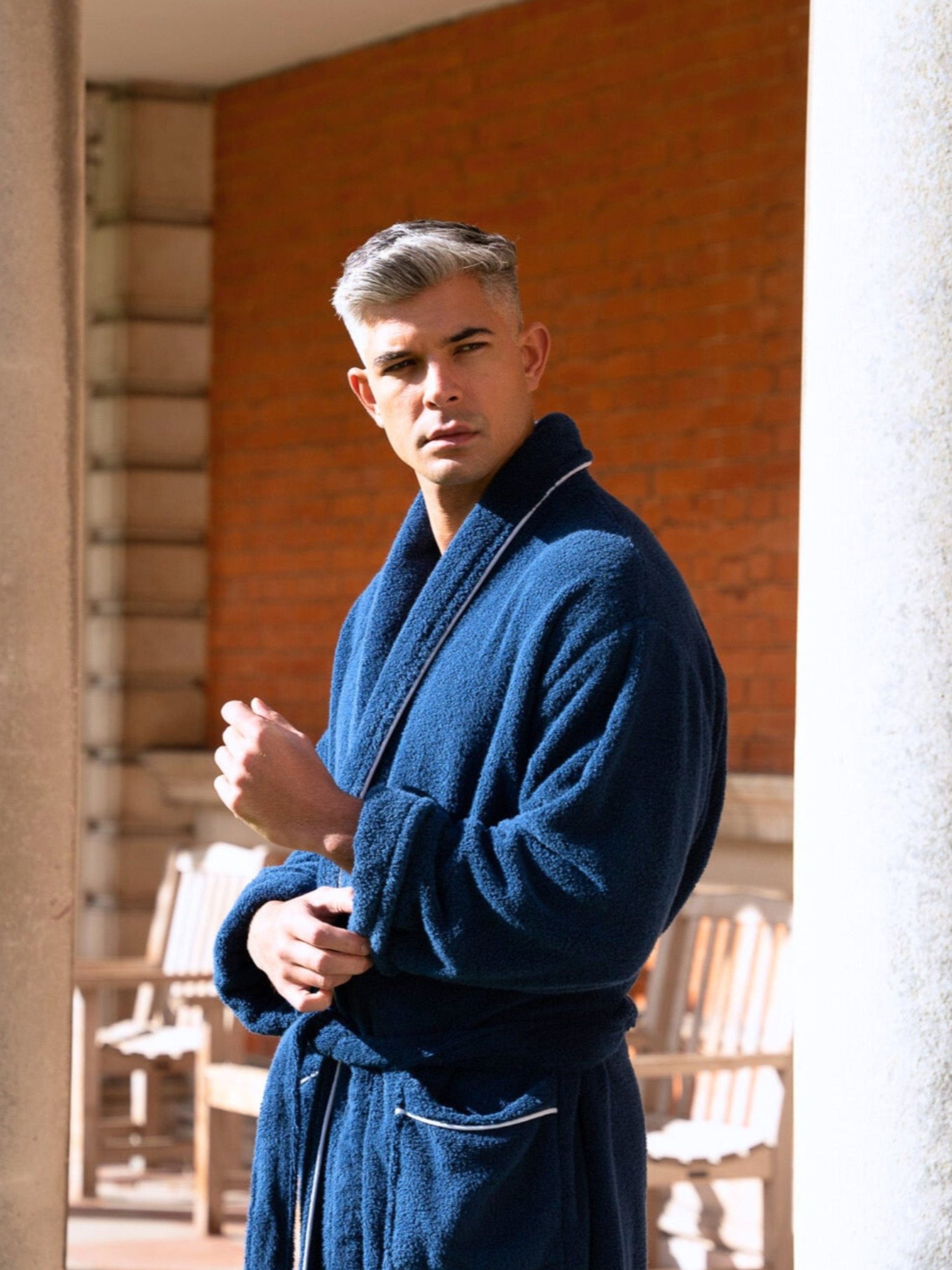 Men's Towelling Dressing Gown
