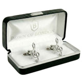 Call the Tune Treble Clef Cufflinks