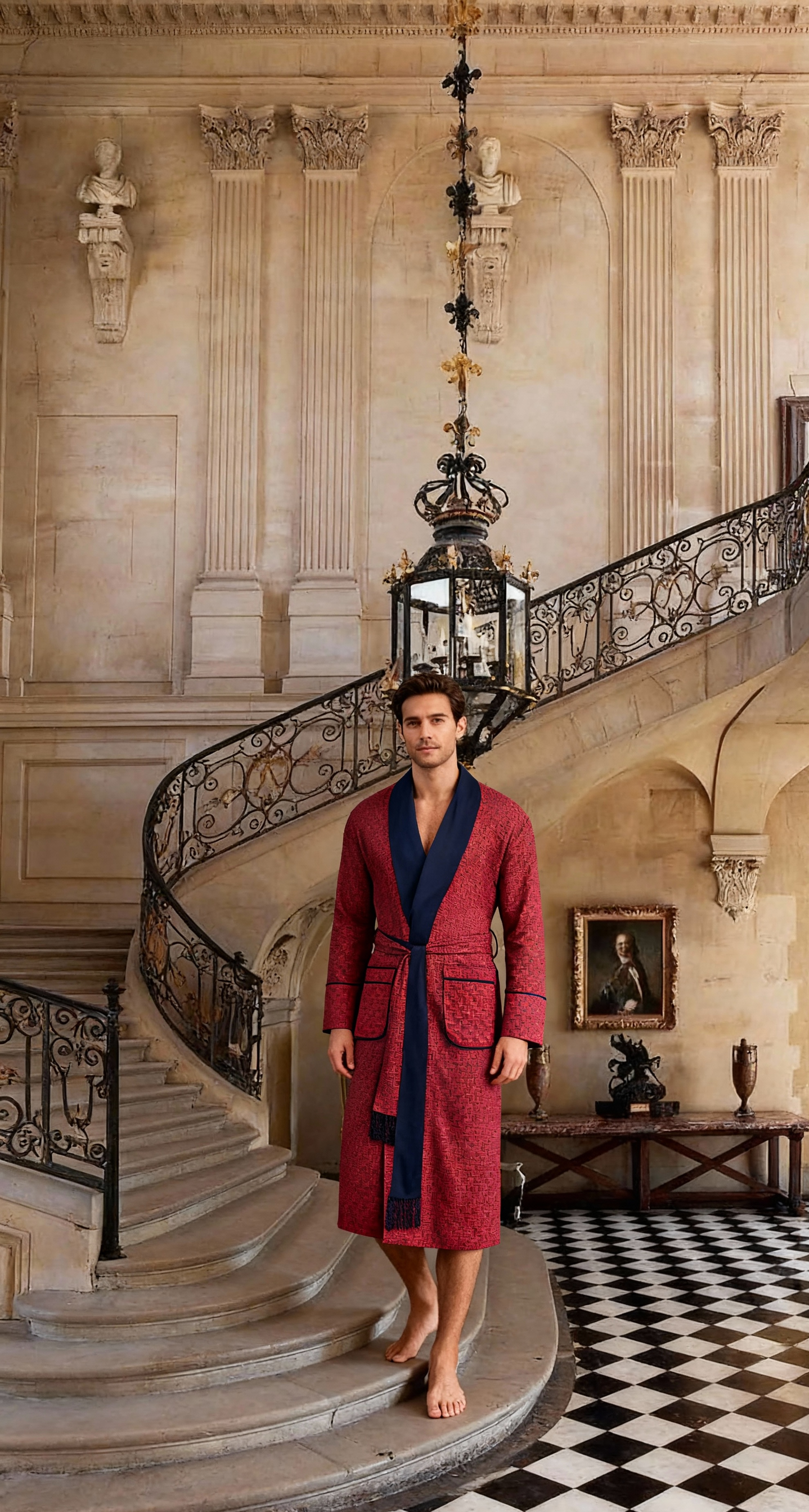 bown of london atlas grey lightweight men's dressing gown reviews Lightweight Men's Atlas Gray Robe