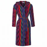 Women's Hooded Dressing Gown  - Multicolour