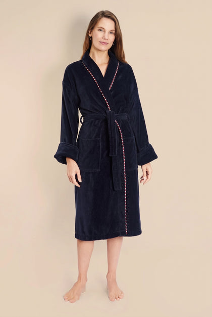 Unisex Dressing Gown - Duchess Navy