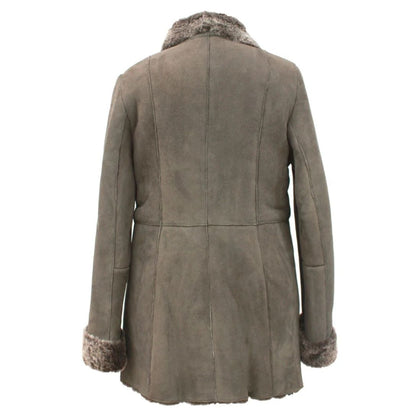 Women's Sheepskin Jacket - Grey - View 2 - Bown of London