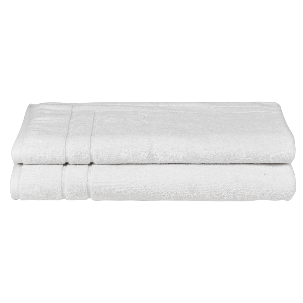 Organic Cotton Bathmat Set - Snow White